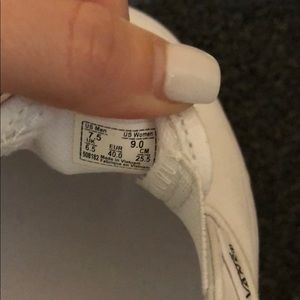 Brand new wrong size white vans :)
